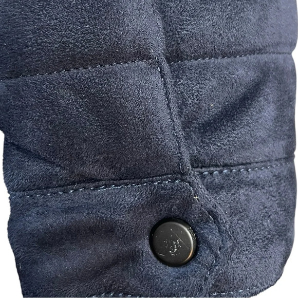 ❌SOLD ❌
Zara Men’s Quilted Transitional Leather Jacket in Navy Blue - Picture 5 of 10